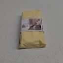 Linen Closet Luxury Cotton 400 Thread Count Ultimate Cotton Percale Standard Pillowcases, Set of 2, Lt Yellow