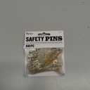 Darice 50-Piece Coilless Safety Pin, 2.25 inch, Silver, Count of 50