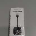 Android Auto Wireless Adapter for Wired Android Auto Cars Converts Wired to Wireless - Easy Setup Plug & Play Seamless Connection Stable and Fast (BLACK)