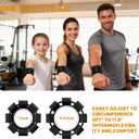 Adjustable Wrist Weights for Women Men, Leg Weights for Women 0.75lb-1lb-1.3lb Each for Walking, Yoga, Dance, Barre, Gym