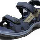 DREAM PAIRS Women's Walking Sport Athletic Sandals Comfort Open Toe Casual Outdoor Hiking Summer Shoes (7, Navy)