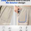 Separatec Men's Athletic Running Shorts Lightweight Breathable 7" with Zipper Pockets (XL)