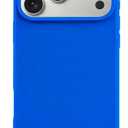 for iPhone 17 Pro Ultra Thin Slim Fit Matte Soft Plastic Case, Minimalist Classic Basic Phone Case, Shockproof Dust-Proof Solid Color Cover Non Silicone, 6.3" Screen 2025 Blue