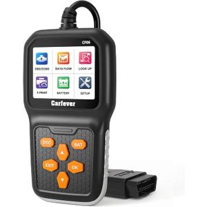 CF06 OBD2 Scanner Check Engine Light Code Reader, Advanced Battery Health Check Car Diagnostic Tool, Upgraded Alloy-Edged Design, Compatible with All Vehicles After 1996 with OBDII Port