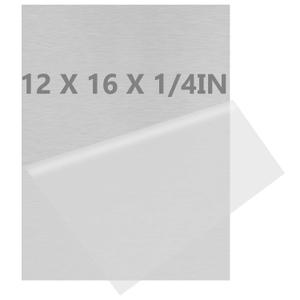 6061 T651 Aluminum Sheet Metal 12 x 16 x 1/4 (6MM) Inch Thick Flat Plain Aluminum Plate Covered with Protective Film, Heat Treatable Rectangle 6MM Aluminum Metal Plate for Industrial 6061 T651 Aluminum Sheet Metal 12 x 16 x 1/4 (6MM) Inch Thick Flat Plain Aluminum Plate Covered with Protective Film, Heat Treatable Rectangle 6MM Aluminum Metal Plate for Industrial