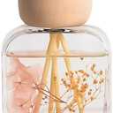 Reed Diffuser Set, 6.78 fl oz - Elegant Home Fragrance with 5 Sticks - Long-Lasting Scented Oil Diffuser for Room - Gardenia Floral