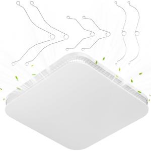 FG701S Bathroom Exhaust Fan Upgrade Replacement Grille Cover (L x W x H: 13.25 x 13.25 x 1.30 inches)  Compatible With Broan-NuTone Small/Medium/Large Size Square Exhaust Fan FG701, Dust-Resistant