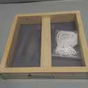 Platform Squirrel & Bird Feeders, Quality Cedar Made Wood Tray Garden Hanging Animal for Yard Outside Decoration Attrcting for Wild Birds