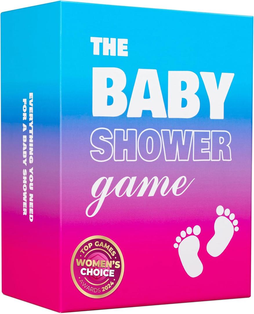 Baby Shower Game for a Memorable Party - Baby & Mommy Quiz Game - Prediction Advice Cards - Suitable for Gender Reveal Parties & Party Favors - Gender Neutral (Multicolor)