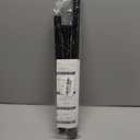 Black Tension Curtain Rod 28 to 48 Inch Spring Rod No Drilling Adjustable Shower Curtain Rod for Windows, Bathrooms, Closet, Kitchen