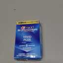 Crest 3D Whitestrips Vivid Plus, Teeth Whitening Strip Kit, 10 Treatments + 2 Bonus Treatments (Each with 1 Upper/1 Lower Strip), 24 Strips, 8 Levels Whiter, Teeth Whitening Kit