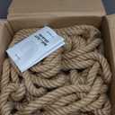 Heavy Duty Jute Rope - 3/4 Inch, 100 Feet, Natural Hemp for Crafts, Gardening, Bundling & Home Decor