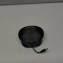 PlusAcc Stand for Dot 5th/4th Generation with USB-C and USB-A Charging Ports, Table Holder Base for Charge Cellphones and Earbuds, Non-Slip Base (Black)