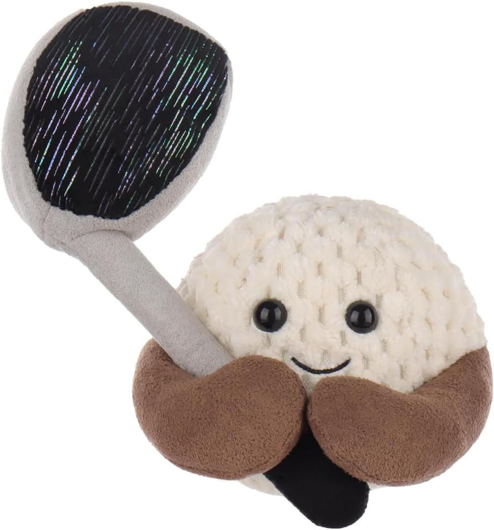 Apricot Lamb Happy Golf Stuffed Animals for Kids, Soft Cute Plush Toys for Baby Girl and Boy, Fluffy Happy Golf