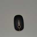 VssoPlor Wireless Mouse, 2.4G Slim Portable Computer Laptop Mouse with Nano Receiver Quiet Silent Optical Mice for Notebook, PC, Laptop, Computer-Black and Gold