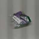 Reflective Dog Collar, Adjustable Soft Neoprene Padded Nylon Pet Collars with Buckle for Medium Dogs, Purple,M