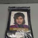 ALLAURA Compatible with Prince Wig Purple Rain  Black Curly Short Wig for Men  80s 90s Rockstar Costume Wig, Music Legend Cosplay, Purple Icon Look, Halloween Party Hair, Retro Anime Style Accessory