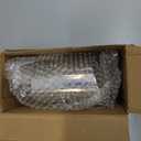 Heart Exhaust Tip 2.5" Inlet, Adjustable Stainless Steel Exhaust Pipe, Modified Exhaust Tail Pipe Universal for Most Car(Silver)