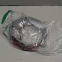 Spoilers for Cars, 3D Rubber Car Rear Spoiler Roof Lip Kit, Trunk Spoiler Trim Strip, Punch-Free Roof Spoiler Wing Sticker for Car Decorations, Automotive Exterior Accessories (Black)