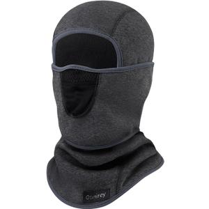 Kids Balaclava Windproof Ski Mask for Boy Girl (with Breathable Holes), Winter Hat Ski Mask for Cold Weather for Skiing (Dark Grey)