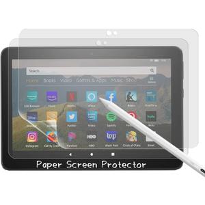 KEANBOLL 2 PCS Paper Screen Protector for Fire HD 8/HD 8 Plus Tablet 8-inch (10th&12th Generation,2020&2022 Released) Anti Glare Matte & Writing Like On Paper (Paper)
