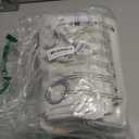 H.VERSAILTEX Ivory Curtains Blackout, 100% Blackout Linen Curtains with White Thermal Insulated Liner, Grommet Drapes Blackout Curtains for Living Room (2 Panels, 42 x 84 Inch, Ivory)