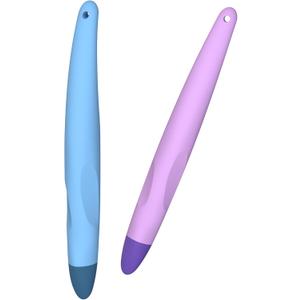 2 Pack Kid-Friendly Stylus Pens for Touch Screens,Tablet Stylus Pen Purple Blue Stylus Universal Touch Screen Capacitive Stylus Compatible with Kindle ipad iPhone