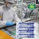 100 Pcs -2.5ml Luer lock Syringe with 23ga (25mm) Needle, Individually Packaging Disposable Plastic Syringes and Needles for Scientific Labs, Industrial, Animal and Pet Supplies