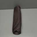 FunWheat Round Braided Placemats Set of 6 Table Mats for Dining Tables Woven Washable Non-Slip Place mats 15 inch (Brown, 6pcs)