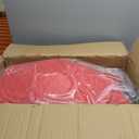 Floor Mats Floor Liners Carpet Compatible with for Corvette C8 Coupe 2020 2021 2022 2023 2024 2025 2026, All Weather Anti-Scratch Wear-Resistant 360 Full Floor Protector Accessories (Red)