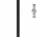 IFOOTAGE Round Base Monopod RB-A400, 79'' Aluminum Photography Light Stand, Camera Tripod Stand for DSLR Camera, Light, Webcam, Live Streaming, Vlogging, Payload 10KG/22LBS