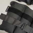 CAP Barbell Adjustable Ankle Weights |10-20lb Pair | Black