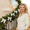 2 x LaRibbons 12 Pack Ivory Velvet Christmas Bows for Gift Wrapping, 4" x 3.74" Decorative Velvet Gift Bows with Twist Tie for Presents, Tree, Wreath & Holiday Decorations