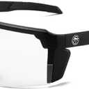Sports Sunglasses with Mirrored Lens, UV Protection (Black)