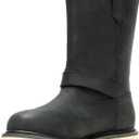 Harley-Davidson Footwear Mens Bryson Motorcycle Casual Boots Mid Calf - Black, Size: 11.5
