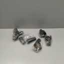 6 Pcs Vacuum Attachments Accessories VAC Attachments 1.25'' 25mm and 36mm Shop Round Dust Brush Vacuum Hose 5.9 Inch Floor Attachment Brush Replacement with 1-1/4 to 1-3/8 Inch Adapter(Simple Style)