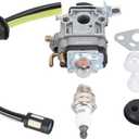 PR2322 PR48BT Carburetor For Poulan Pro PR46BT BP400 BP402 PR2322 967086901 150032738 530058436 Eskimo Mako M43 M43Q8 Viper 43cc Engine Southland SCV43 SEA43 Earth Auger