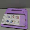 BMOUO Kids Case for iPad (A16) 11th Generation 11" 2025/iPad10th Generation 10.9 Inch 2022 - with Screen Protector, Shockproof Handle Stand iPad 11th/10th Generation Case for Kids, Light Purple