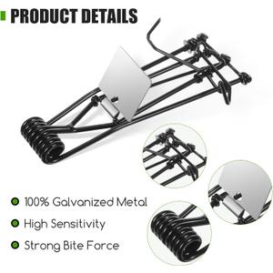 8 Pack Mole Trap Gopher Trap Metal Tactical Rat Vole Traps Outdoor