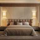 Plug in Wall Sconces Set of Two: Wall Lights with On/Off Switch - Stepless Color Temperature Wall Mount Lamps - Fabric Linen Wall Sconce for Bedroom Living Room & Hallway- Indoor Corded Wall Sconces