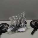 Amazon Basics Collapsible Heavy Duty Utility Wagon for Outdoor Sports, Camping, Garden, and Shopping, 265 Pounds Capacity, 27.6 x 40.9 x 20 inches, Black