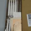 Christmas Decorations, 20 PCs Floating Candles with Wand Magic Hanging Candles, Flickering Warm Light Flameless Floating LED Candle with Wand Remote, Battery Operated Taper Candle Set for Theme Party