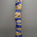 Amazon Basics No Drill Spring Tension Curtain Rod, Adjustable 54-90" Width, Bronze, Classic Finial