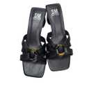 SM New York Womens Shoes, Black, 9L & 8R Sizes