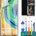 TFT for Samsung Galaxy Note 10 Screen Replacement for Samsung Note 10 LCD Display for SM-N970F, SM-N970U Touch Screen Digitizer Assembly with Frame (NO Fingerprint Function) (Black)
