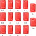 14pcs Wall Mount Tool Holders Compatible with M18 18V Battery Drill Tool and Dewalt 12V 20V Tools(14 Packs, w/56 Screws, No Tools)