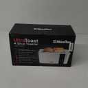 Mueller UltraToast Full Stainless Steel Toaster 4 Slice, Long Extra-Wide Slots for Bagels and Waffles, 6 Browning Levels, LED Display, Cancel/Defrost/Reheat Functions & Removable Tray, Kitchen Gadgets