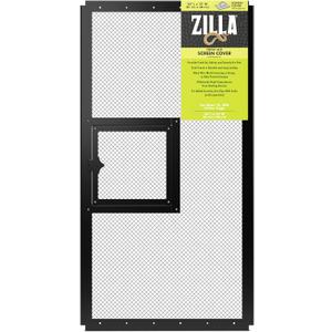 Zilla Pet Reptile Terrarium Fresh Air Screen Cover with Hinged Door 24" x 12"