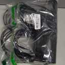 Blulu 10 Pcs 10 Pcs Wig Hangers Rack for Multiple Wigs with Dust-proof Storage Bags, Hanging Storage Organizer for Hat with Anti-slip Grips Space Saving for Door Wall Closet Bathroom (Black)