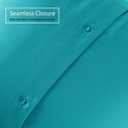 Nestl Soft Pillow Shams Set of 2 - Double Brushed Microfiber Pillow Covers - Hotel Style Premium Bed Pillow Cases, with 1.5 Decorative Flange, Euro 26"x26" - Teal